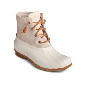 NIB Sperry Saltwater Serpent Leather Boots